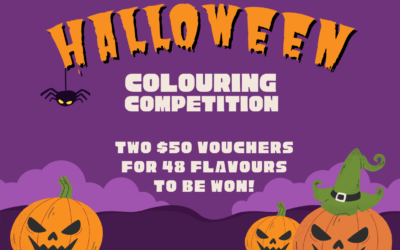 Halloween colouring fun is back!